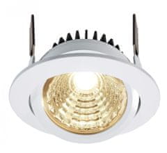 Light Impressions Light Impressions Deko-light stropné vstavané svietidlo COB-95-24V-2700K-okrúhle 24V DC 12,00 W 2700 K 900 lm biela 565308