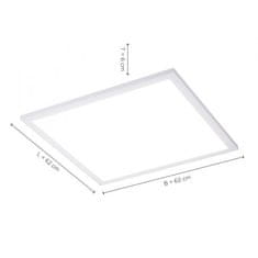 PAUL NEUHAUS PAUL NEUHAUS LED panel, stropné svietidlo ploché slim, úspora miesta 2700-5000K LD 14532-16