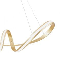 PAUL NEUHAUS PAUL NEUHAUS LED závesné svietidlo, zlatá, elegantný dizajn SimplyDim 3000K PN 8292-12