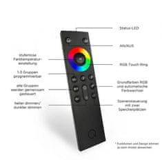 PAUL NEUHAUS VÝPREDAJ VZORKY PAUL NEUHAUS Q-TETRA, LED nástenné svietidlo, doplňujúce svietidlo, Smart Home RGB plus 3000-5000K PN 6832-95