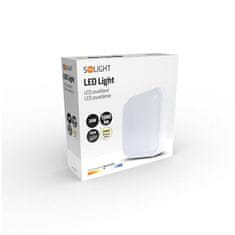 Solight Solight LED vonkajšie osvetlenie štvorcové, 20W, 1500L, 4000K, IP54, 19cm WO752