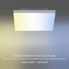 PAUL NEUHAUS PAUL NEUHAUS Q-frameless LED panel hranaté a Smart Home vr. ovládač-diaľkový ovládač a ovládač stmievania ZigBee RGB plus 3000-5000K PN 8287-16