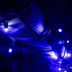 DecoLED LED svetelná sada na stromy vysoké 6-8m, modrá