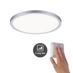 Paulmann Paulmann LED vstavané svietidlo Areo VariFit IP44 3-krokové-stmievateľné 230mm 16W 4.000K matný chróm 930.58 93058