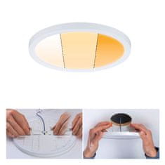 Paulmann Paulmann LED vstavané svietidlo Areo VariFit IP44 kruhové 175mm 13W biela mat WarmDim 3-krokové-stmievateľné 929.89 92989