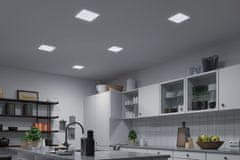 Paulmann Paulmann LED vstavané svietidlo Veluna WhiteSwitch 185mm x 185mm IP44 stropnú montáž 14W vrátane sv. zdroje 953.79 95379