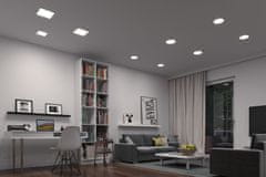 Paulmann Paulmann Smart Home Zigbee LED vstavané svietidlo Areo VariFit IP44 hranaté 230x230mm 16W biela meniteľná biela 930.48 93048