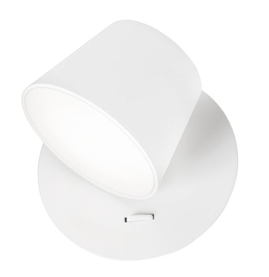 Nova Luce Nova Luce Vkusná a jednoduchá nástenná LED lampička Amadeo - 6 W LED, biela NV 8223601