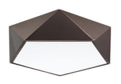 Nova Luce Nova Luce kubistické ladené stropné svietidlo Darius v rôznych farebných variantoch - 400 x 100 mm, 4 x 10 W, strieborná NV 8186204