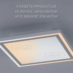 PAUL NEUHAUS LEUCHTEN DIREKT is JUST LIGHT LED panel svietidlo, stropné svietidlo, biele, stmievateľné, CCT nastavenie teploty farby 3000-5000K