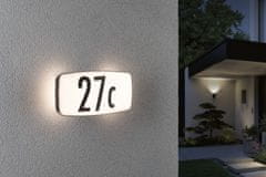 Paulmann Paulmann LED domové číslo a svietidlo Sheer súmrakový senzor a pohybové čidlo pohybové čidlo teplá biela IP44 276x73mm 3000K 6,5 W 230V 94506