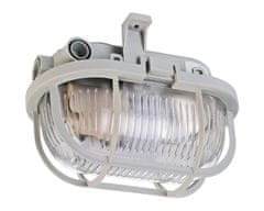 Light Impressions Deko-Light nástenné a stropné svietidlo Syrma Oval šedá 220-240V AC/50-60Hz E27 1x max. 42,00 W 170 šedá 401013