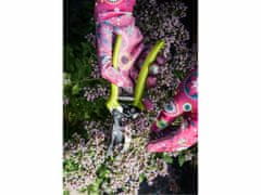 Rukavice nylónové ružové máčané v nitrile, 7", EXTOL LADY