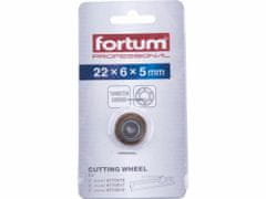 Fortum Koliesko rezacie ložiskové, 22x6x5mm, WC, FORTUM