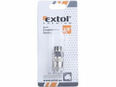 Extol Premium Rýchlospojka vzduchová G3/8" zásuvka s vonkajším závitom, EXTOL PREMIUM