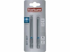 Fortum Bit krížový 2ks, PZ 2x90mm, S2, FORTUM