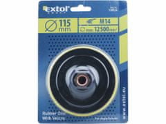 Extol Craft Tanier unášací penový so suchým zipsom pre uhl. brúsky O115mm, M14, EXTOL CRAFT