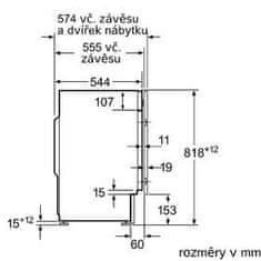 Bosch vstavaná práčka WIW24342EU+ doživotná záruka AquaStop + záruka 10 rokov na motor