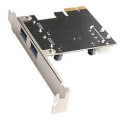 APT  AK249 Kontrolér PCI-E 2 x USB 3.0