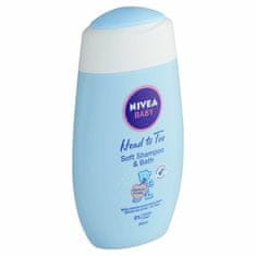 Nivea Baby Soft Jemný kúpeľ pre celé telo & šampón, 200 ml