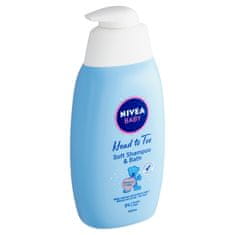 Nivea Baby Soft Jemný kúpeľ pre celé telo & šampón, 500 ml