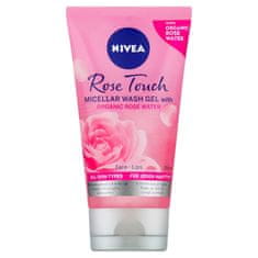 Nivea Nivea Rose Touch Čistiaci micelárny gél, 150 ml