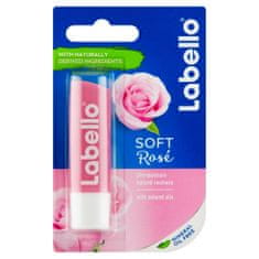 Labello Soft Rosé Ošetrujúci balzam na pery, 4,8 g