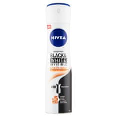 Nivea Black & White Invisible Ultimate Impact Sprej antiperspirant, 150 ml