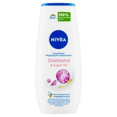 Nivea Diamond & Argan Oil Ošetrujúci sprchovací gél, 250 ml