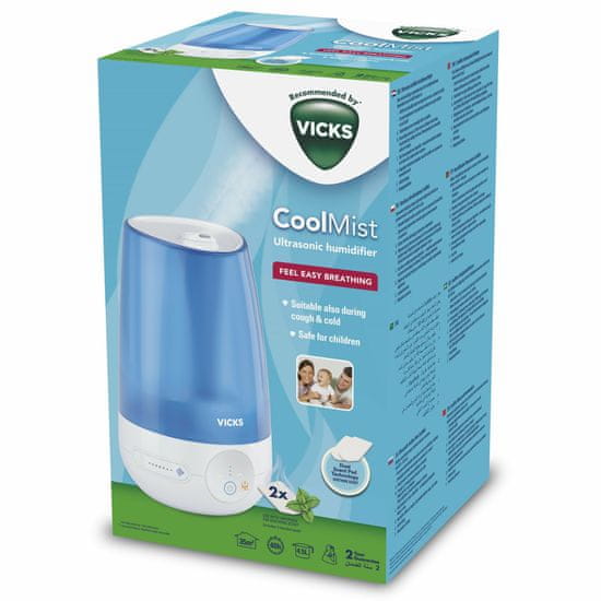 Vicks COOL MIST VUL565E4, Ultrazvukový zvlhčovač vzduchu