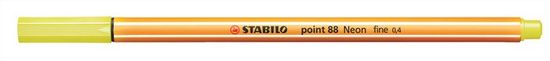 Stabilo Liner "Point 88", neónovo žltá, 0,4mm, 88/024