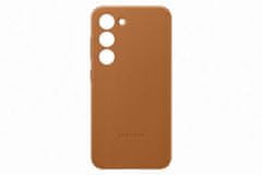 SAMSUNG Leather Case Galaxy S23+, Camel EF-VS916LAEGWW - rozbalené