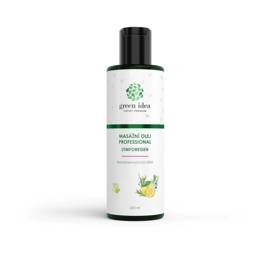 Green Idea Lymforegen - masážny olej 200 ml