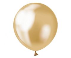 GoDan Saténové balóny zlaté 12cm 20ks