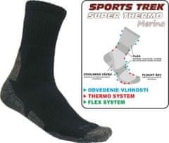 Sports Termo ponožky SUPER THERMO Merino 41-43