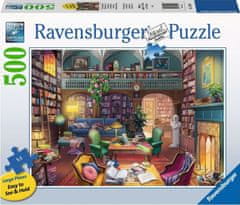 Ravensburger Puzzle Vysnená knižnica XXL 500 dielikov