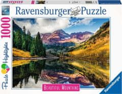 Ravensburger Puzzle Dych vyrážajúce hory: Aspen, Colorado 1000 dielikov