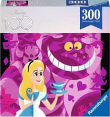Ravensburger Puzzle Disney 100 rokov: Alenka v ríši divov 300 dielikov