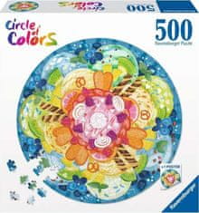 Ravensburger Kruhové puzzle Zmrzlina 500 dielikov