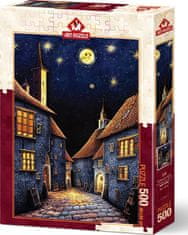 Art puzzle Puzzle Stredoveká noc Chánov 500 dielikov