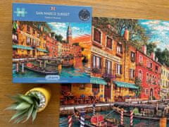 Gibsons Puzzle Západ slnka v San Marco 1000 dielikov