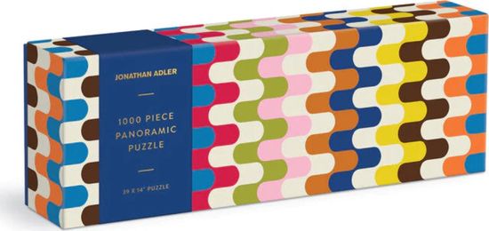 Galison Panoramatické puzzle Jonathan Adler - Bargello 1000 dielikov