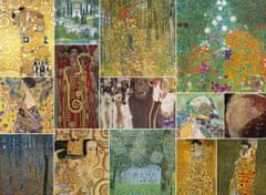 Blue Bird Puzzle Koláž obrazov: Gustav Klimt 6000 dielikov