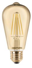 Century CENTURY LED FILAMENT ST64 EPOCA 8W E27 2200K 630lm 360D 64x138mm IP20 CEN INVP-082722