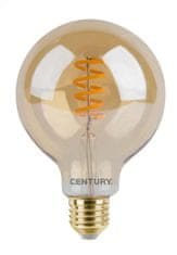 Century CENTURY LED TWIST FILAMENT GLOBE 95mm EPOCA DECO VINTAGE 4W E27 2700K 320L 360D 95x140mm IP20 CEN INVDG95-042727