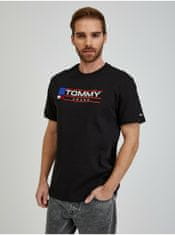 Tommy Jeans Tričká s krátkym rukávom pre mužov Tommy Jeans - čierna M