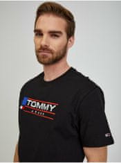 Tommy Jeans Tričká s krátkym rukávom pre mužov Tommy Jeans - čierna M