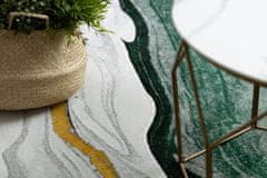Dywany Łuszczów AKCIA: 140x190 cm Kusový koberec Emerald 1017 green and gold 140x190