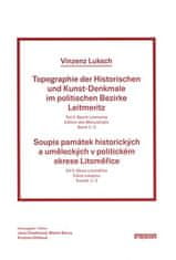 Súpis pamiatok historických a umeleckých v politickom okrese Litoměřice II. - Kristina Uhlíková 3x kniha + mapa