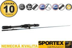 Sportex Prívlačové prúty Bassista Vertical Inliner 1,8m/50g - 1dielne